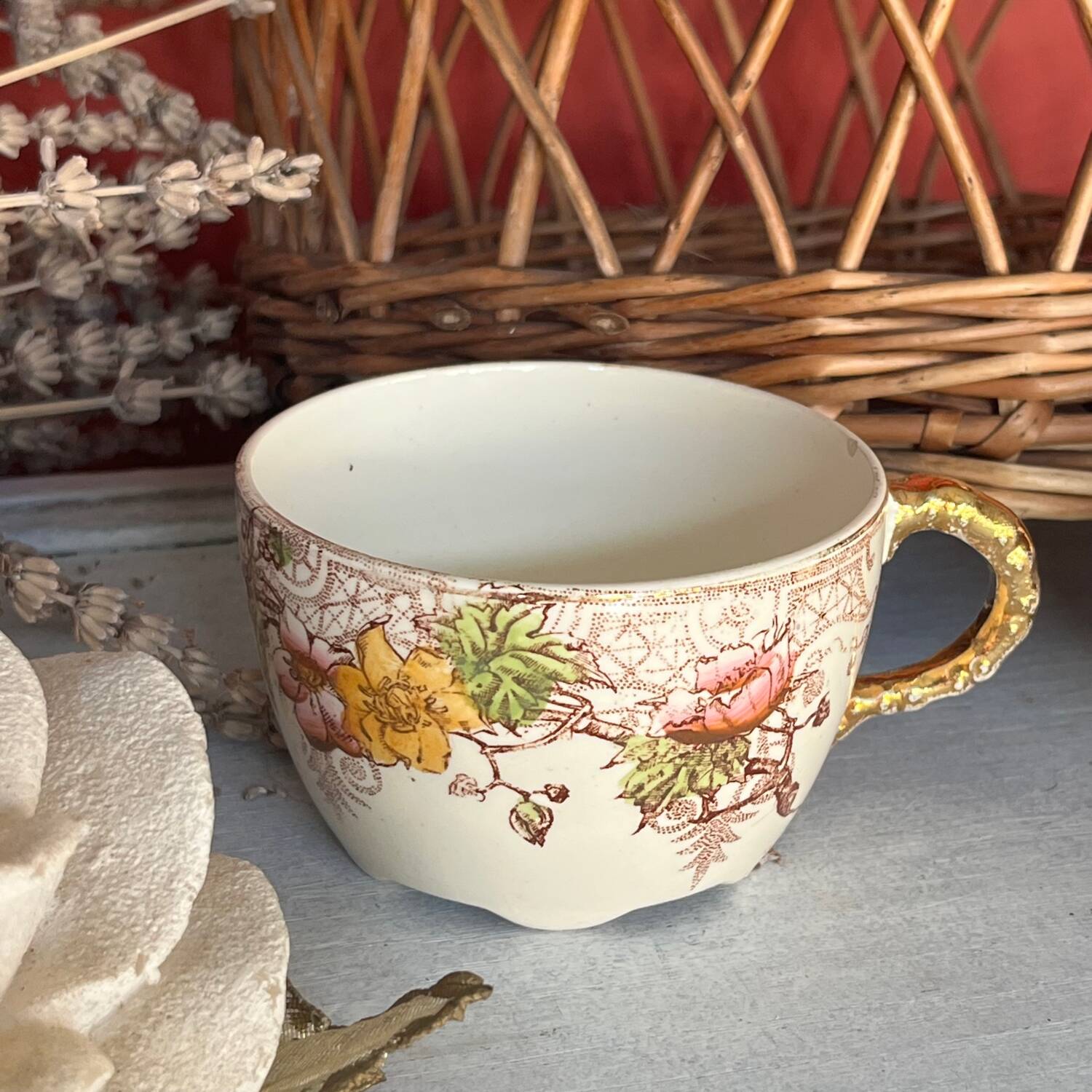 Luneville teacups