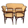 Antique sofa set Kohn No.717, design by Gustav Siegel