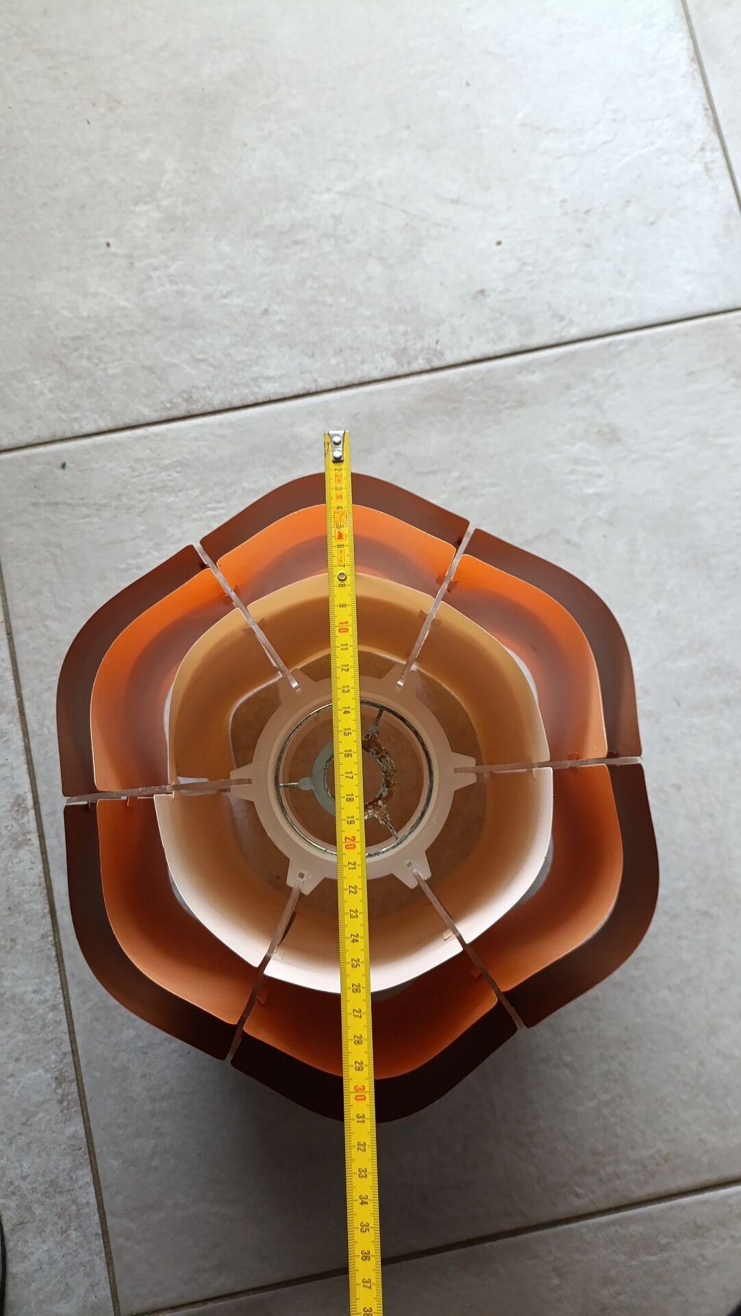 Suspension scandinave design vintage