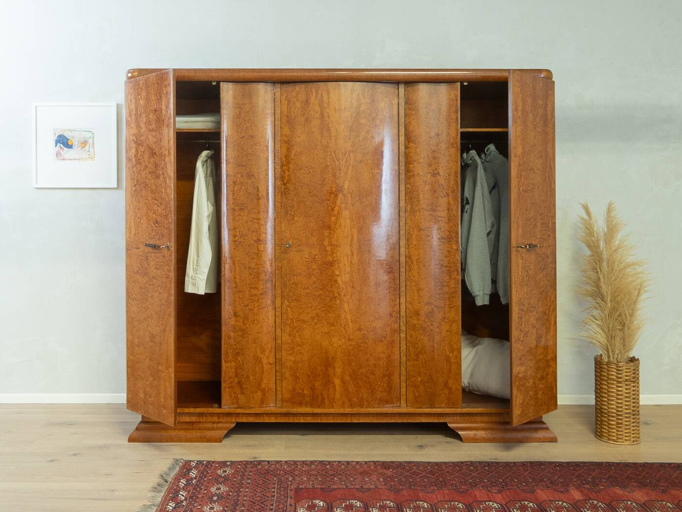 Wonderful Art Deco wardrobe from the 1920s