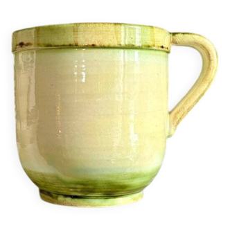 Alcea mug, hand-painted ceramic cup