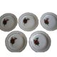 Plate with pink roses Digoin