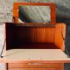 Vintage dressing table with tapered legs from around 1950-60.