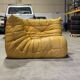 Togo - ligne roset - yellow leather