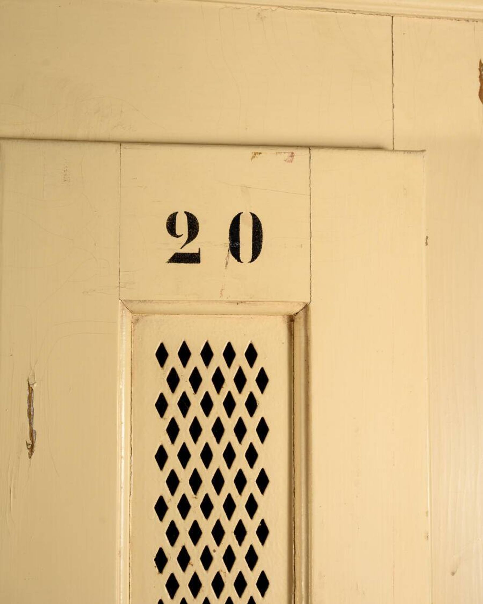 Wooden wardrobe