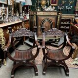 Paire de chaises Dagobert.