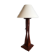 Lampe en bois