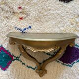 Golden baroque console