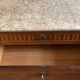 Louis XVI style chest of drawers, spinning top legs - transition style marquetry