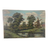 Dutch landscape from 1920