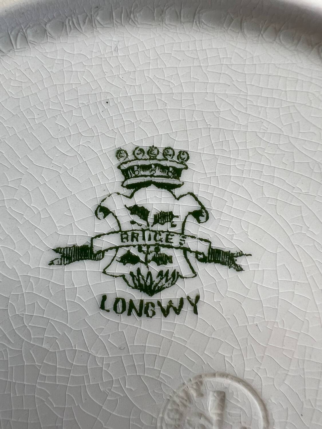 6 flat plates Longwy Bruges