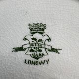 6 flat plates Longwy Bruges