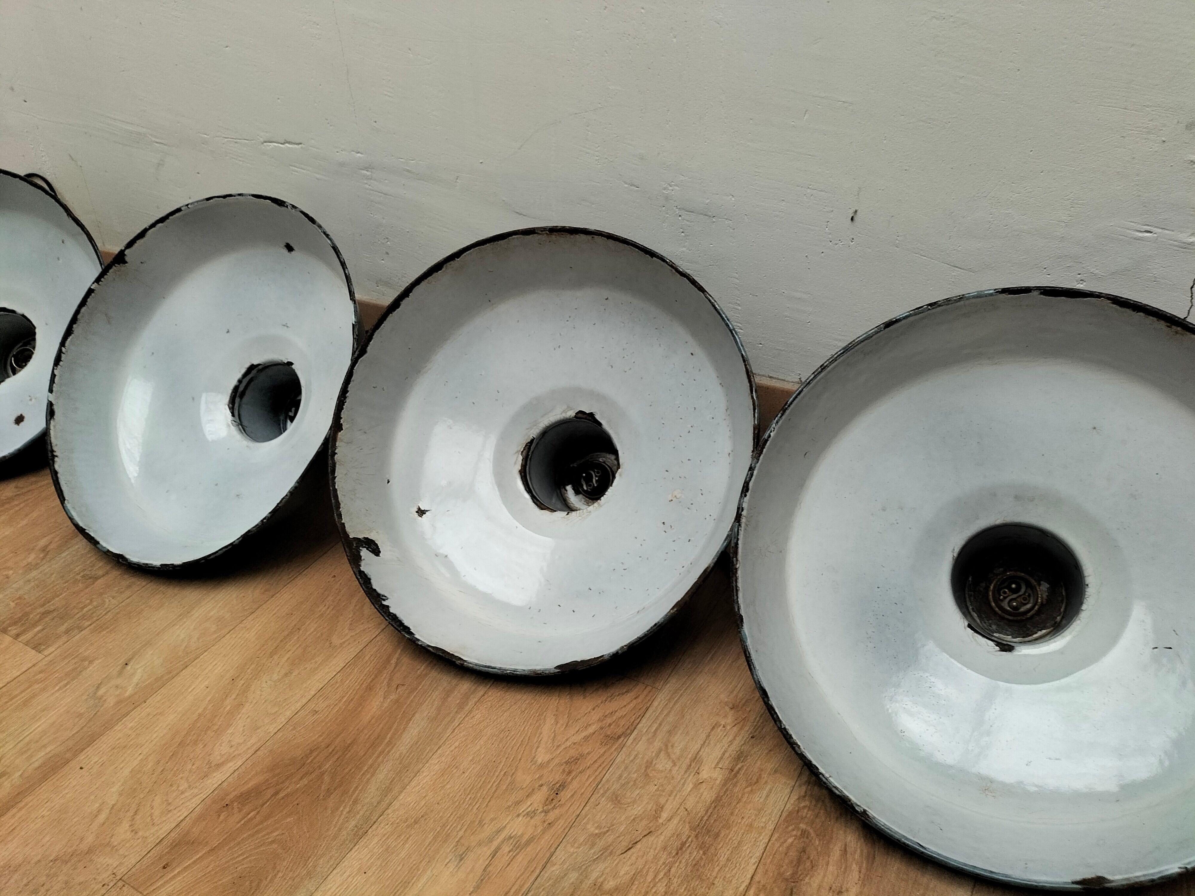 Series of antique lamps