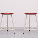 pair Ahrend de Cirkel Stools Design Friso Kramer 1950s Holland