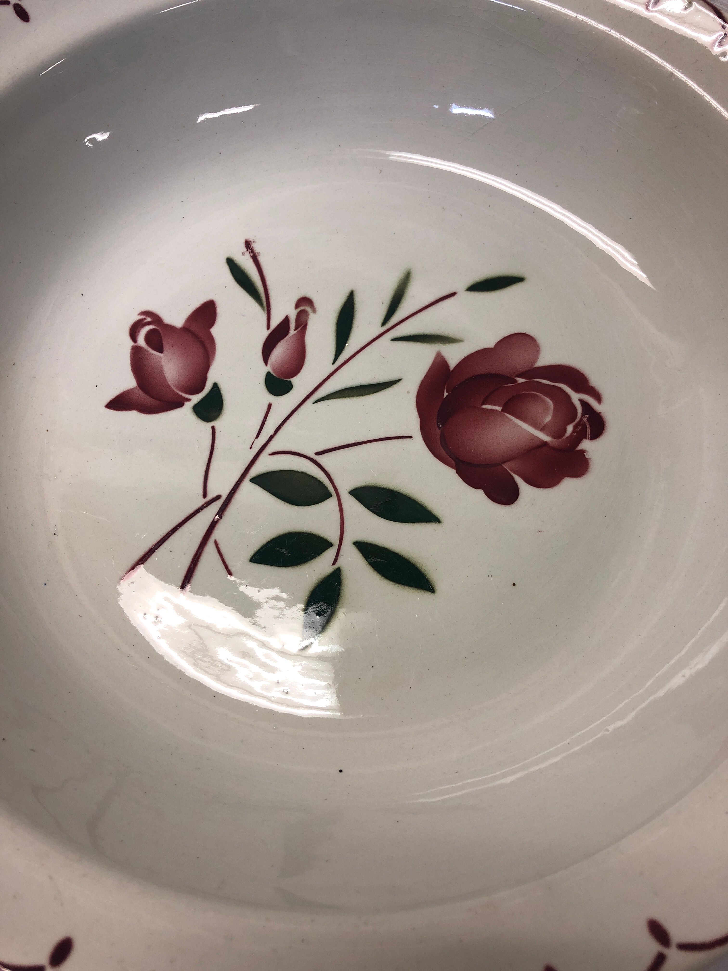 Old 50s salad bowl or fruit cup