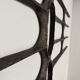 XXL wall sculpture in cast aluminium, 1970s Brutalist design.