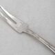 Boulenger Rubans Louis XVI, 10 snail forks, silver-plated crustaceans.