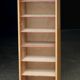 Notary's curtain cabinet in light oak (very good condition)