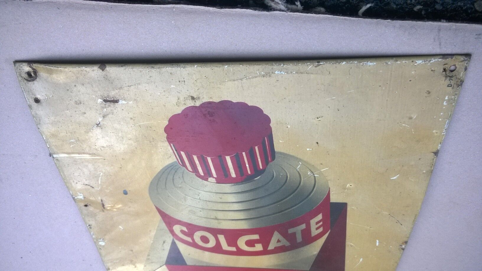 Tole publicitaire années 50