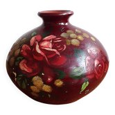 Vase peint main signé j.g. maire - années 1920/30