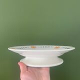 Plat gateau compotier  Terre de Fer