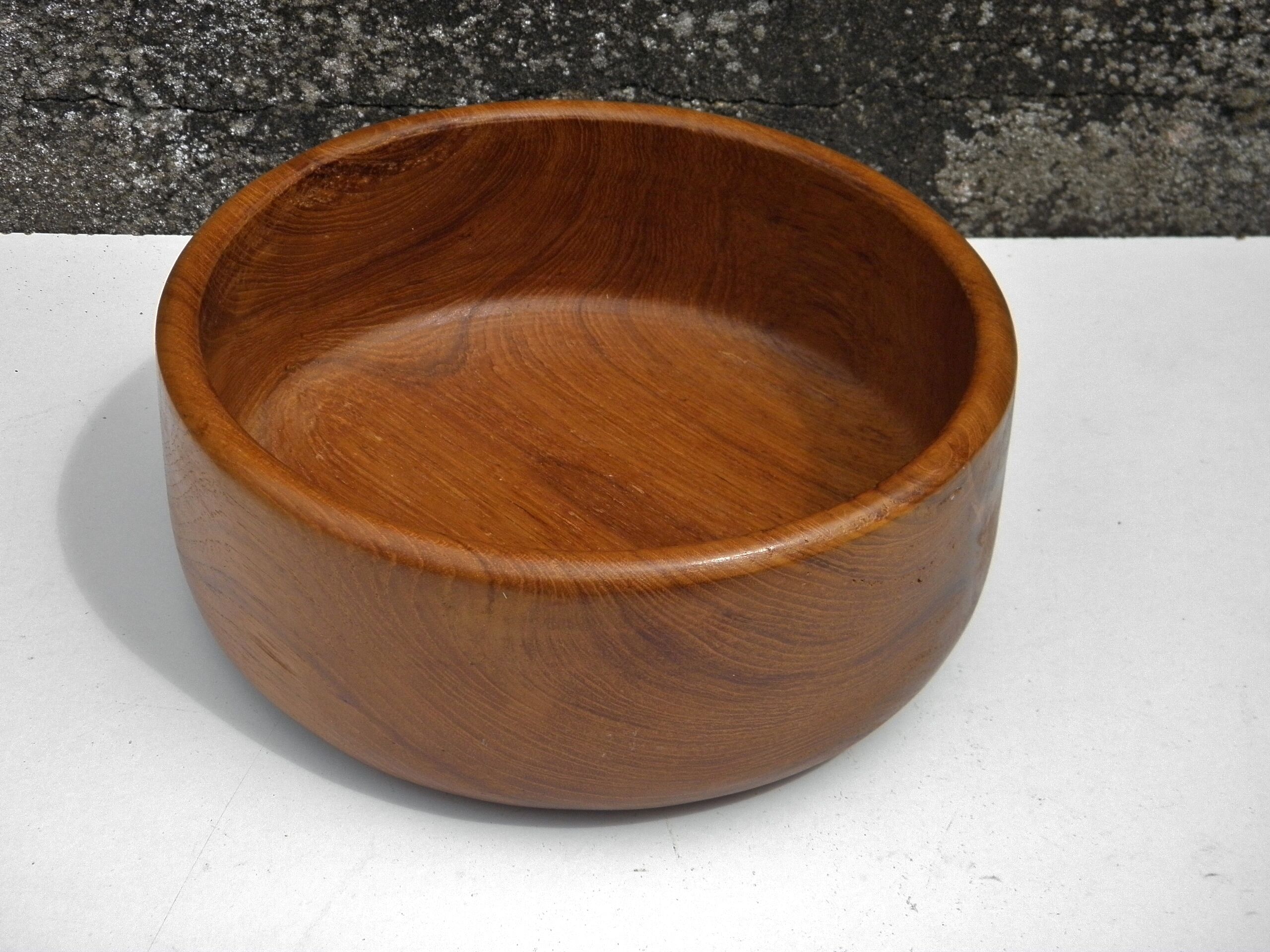 Teak cup 25 cm