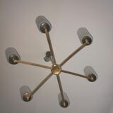 Chandelier vintage 60 opalines