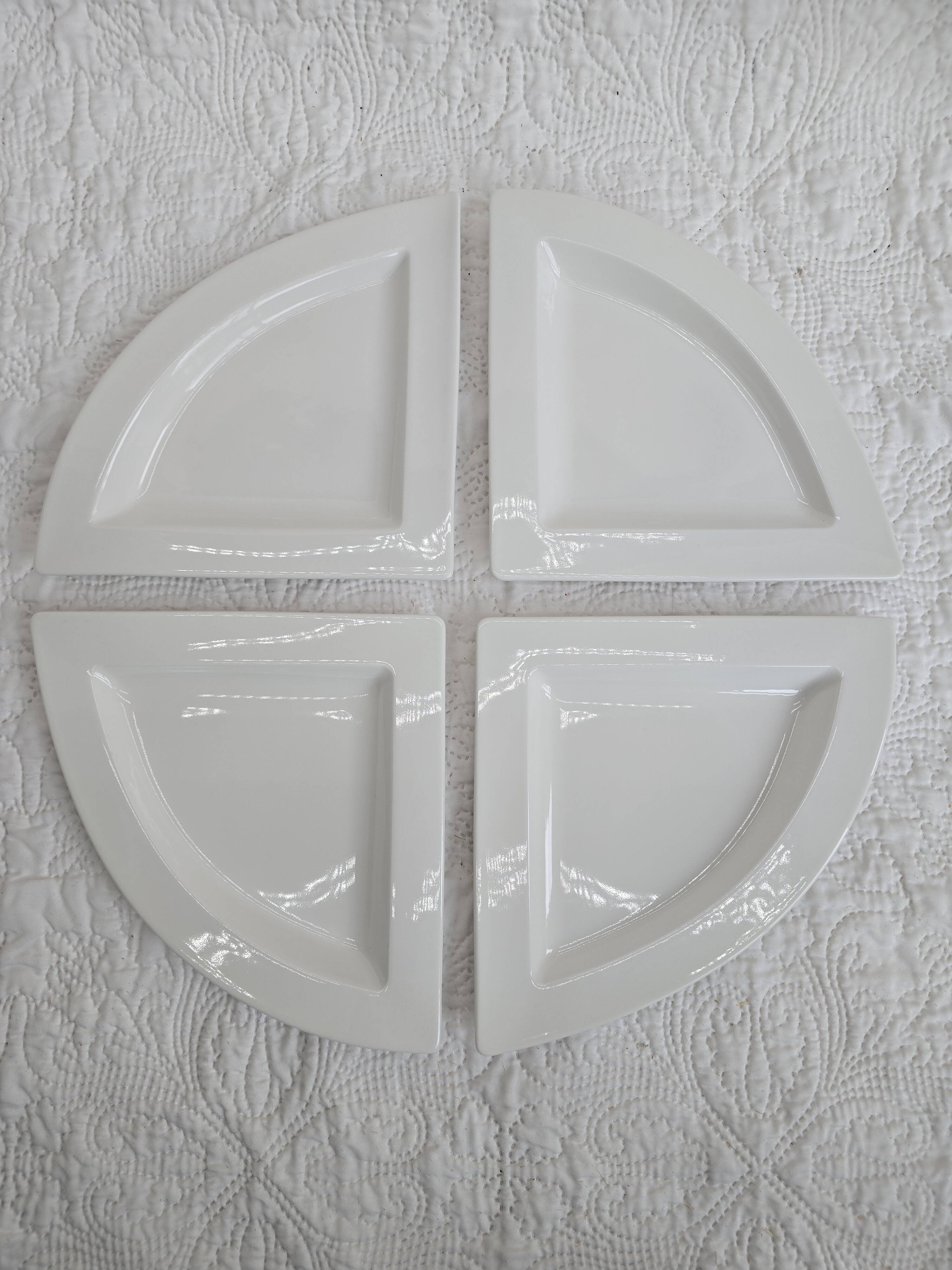 Ensemble de 4 assiettes Villeroy & Boch