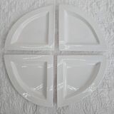 Set of 4 Villeroy & Boch plates
