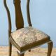 Chaise Queen Anne en chêne massif - début du XXe siècle