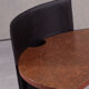 Postmodern small ‘La Vuelta’ desk by Perry King and Santiago Miranda for Akaba, Spain, 1980s