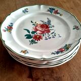 Set of 6 flat plates Villeroy and Boch 1562
