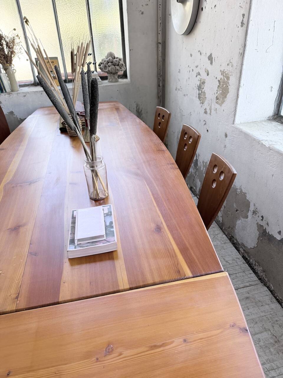 Mountain furniture set with table and 8 chairs Malmvall.