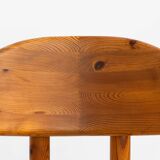 Ensemble de 4 chaises en pin par Vamdrup Stolefabrik (Danemark, années 1970).