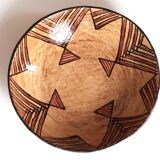 Kabyle wall dish in terracotta, 70s