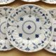 6 Churchill English Porcelain Dessert Plates Finland Pattern