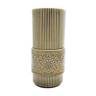 Signed ceramic vase
