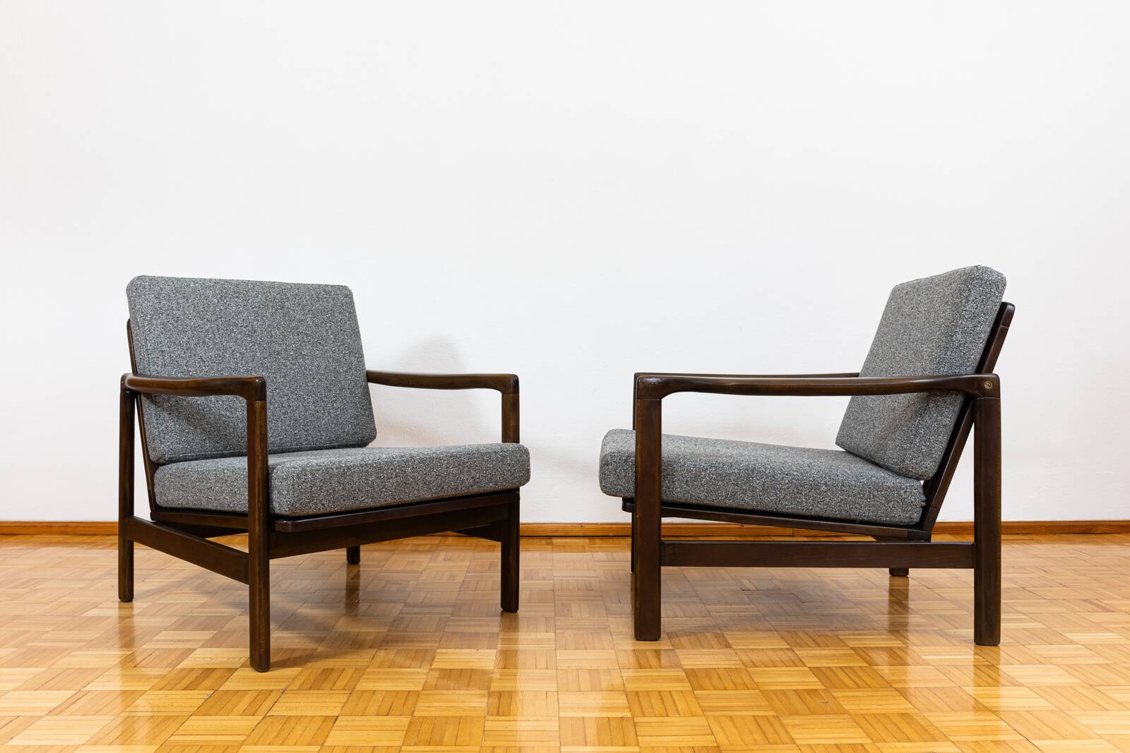 Fauteuils Mid-Century par Zenon Bączyk, années 1960, lot de 2