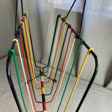 Scoubidou magazine rack, 1960s