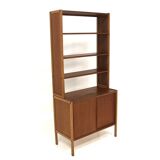 Scandinavian teak bookcase, Bertil Fridhagen, Bodafors, Sweden, 1960