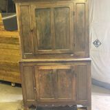 Rustic sideboard solid wood eighteenth