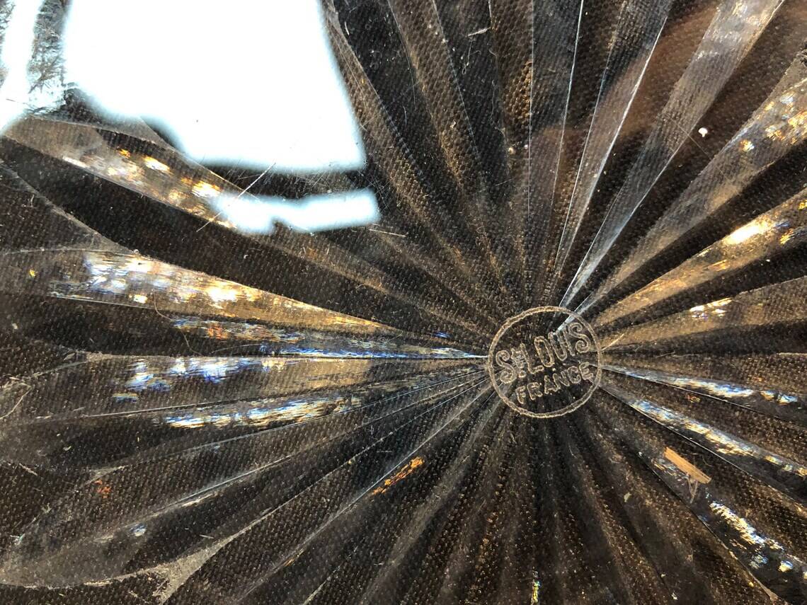 St Louis cut crystal bowl