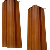 Large Glass Tronchi Sconces Set of 2 1970’s