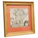Rare original map of Ethiopia from the 17th century by Willem Janszoon Blaeu.