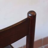 4 brutalist skai chairs (3 lots available)