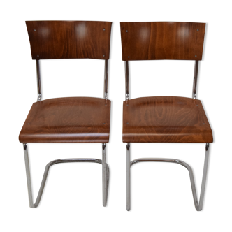 Pair of Art Deco Chairs, Designed by Mart Stam, 1930´s