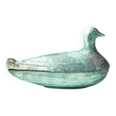 Ceramic box in the shape of a bird, 1960s