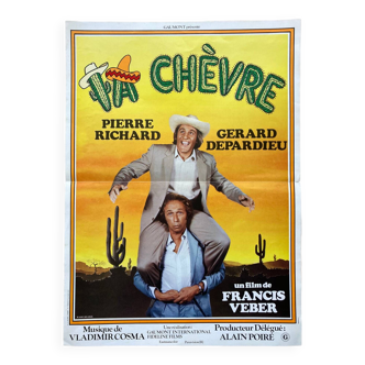 Original cinema poster "The Goat" Claude Zidi