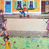 Poster "Spring" by Hermann Wacker and Ulrik Schramm 1968