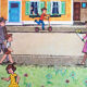 Affiche "printemps" par Hermann Wacker et Ulrik Schramm 1968